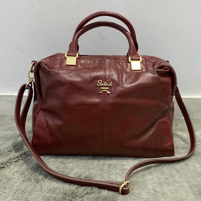 Sling bag tote bag kulit dr salad preloved