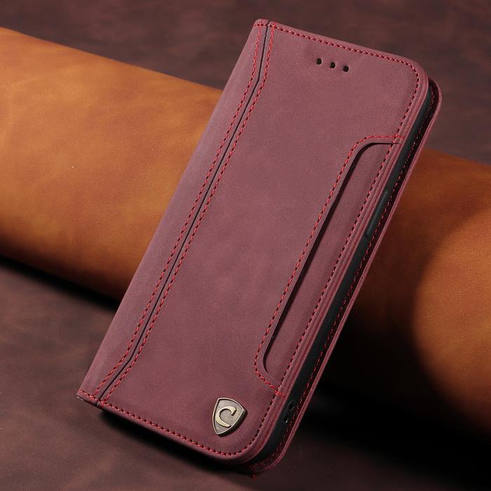 Samsung A51 A71 CASEON FLIP WALLET CARD SLOT LEATHER CASE C001