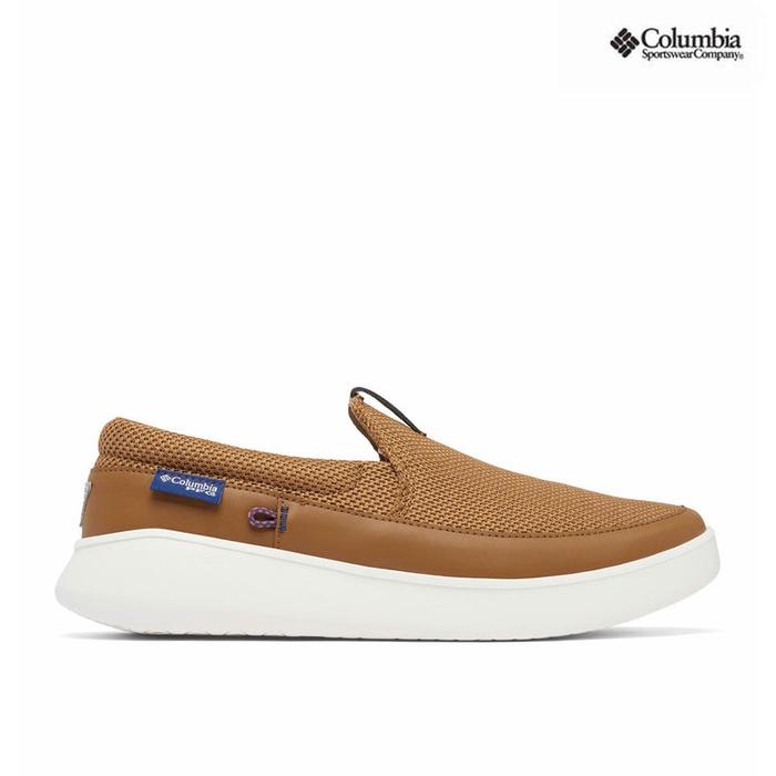 Columbia Men's Boatside Breathe Pfg Sepatu Slip on Pria