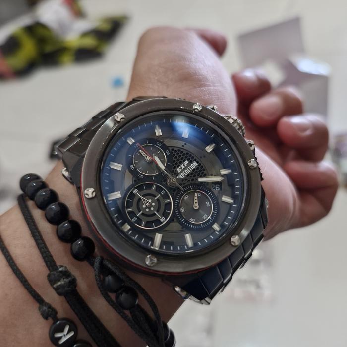 PRELOVED JAM TANGAN PRIA EXPEDITION EXP6748 / EXP 6748 SECOND ORIGINAL