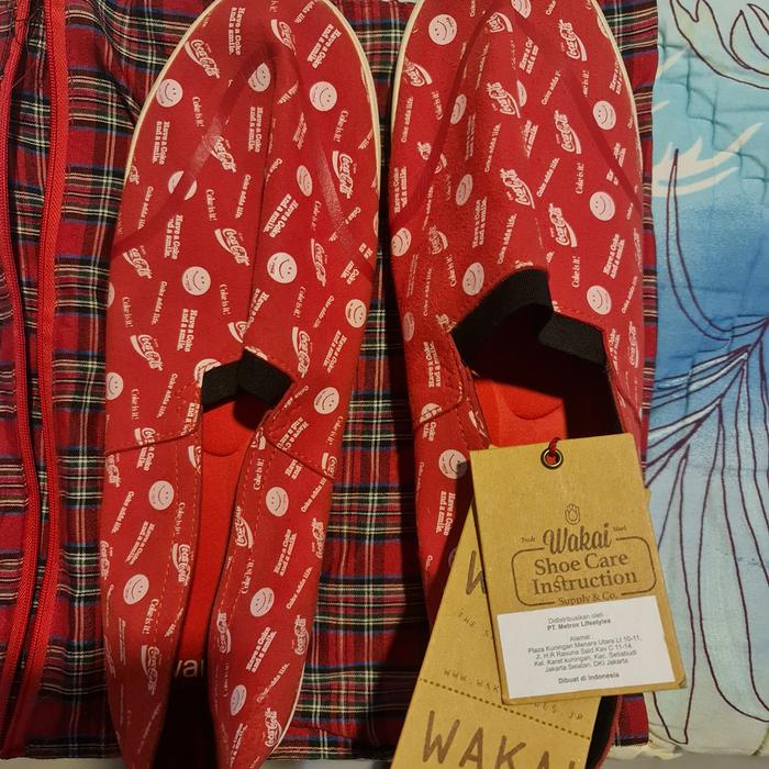 sepatu wakai coca cola, limited edition