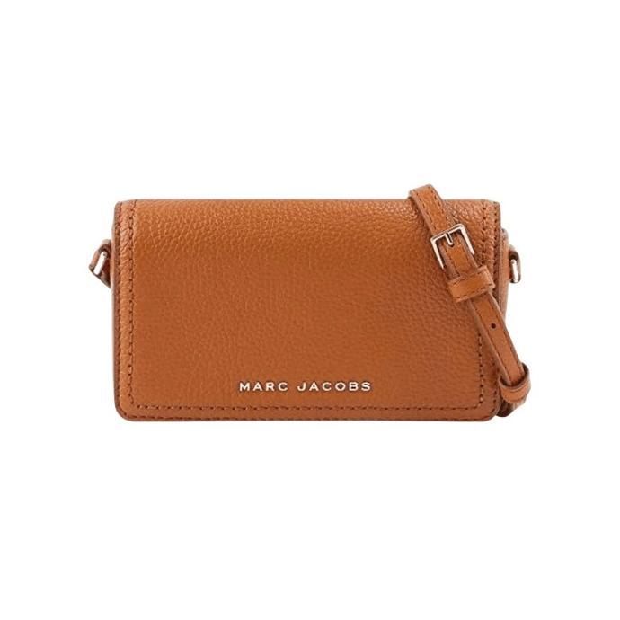 Tas Wanita Branded MJ Groove Leather Mini Crossbody Bag - Desert Sun