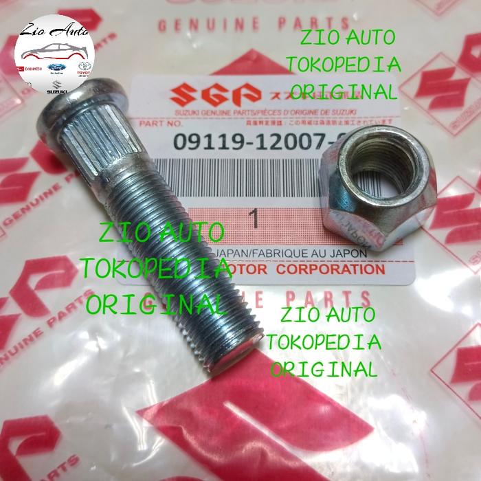 Baut roda mur panjang suzuki Karimun wagon r original