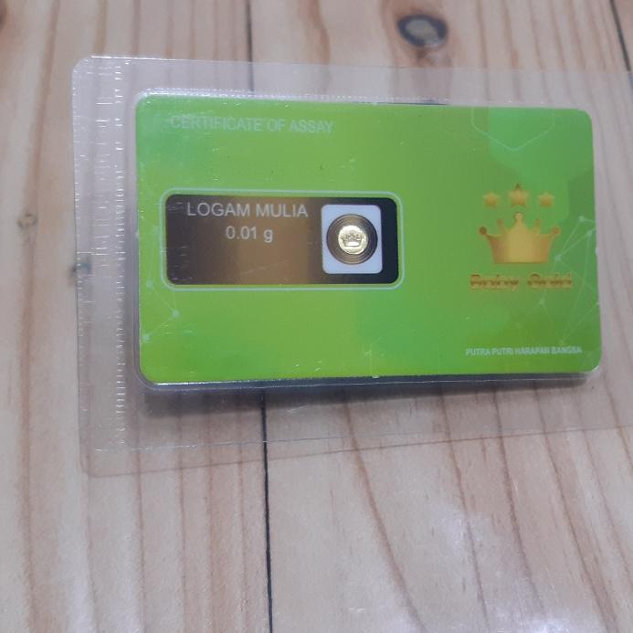 BABY GOLD LOGAM MULIA 0.01 gram