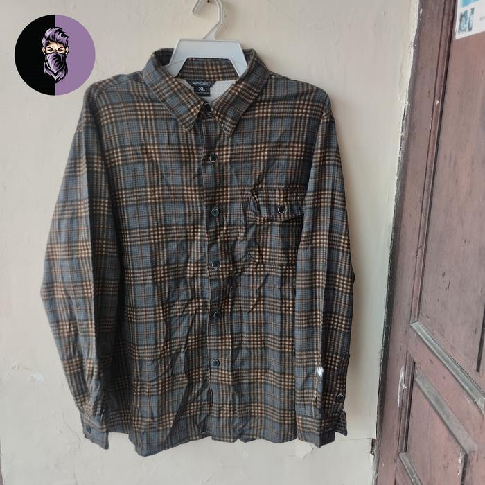 Kemeja Flannel WV Project Original