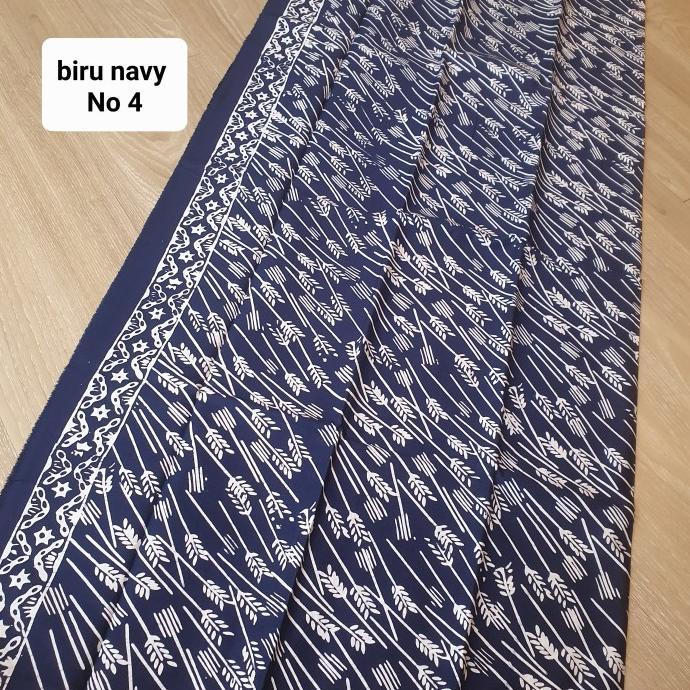 Kain Batik Garutan warna Biru dongker (210619)