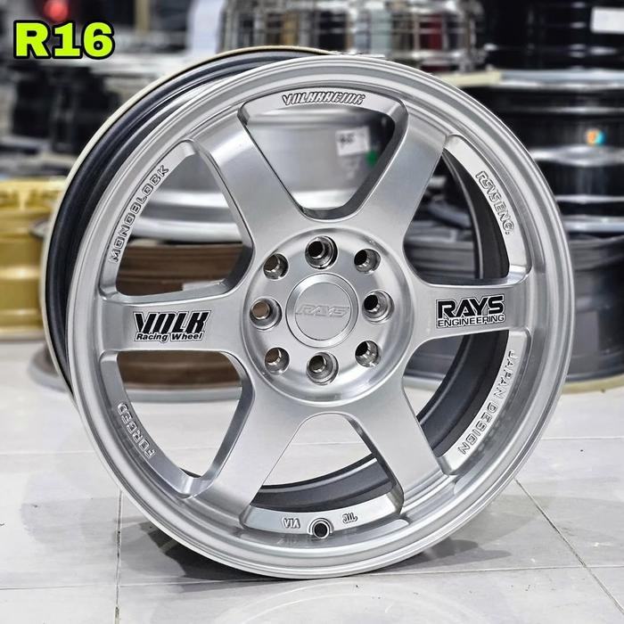 velg racing 16 RAYS TE37 LEBAR 7 ET 40 ring 16 Freed raize jazz Avanza xenia veloz kijang Brio mobil