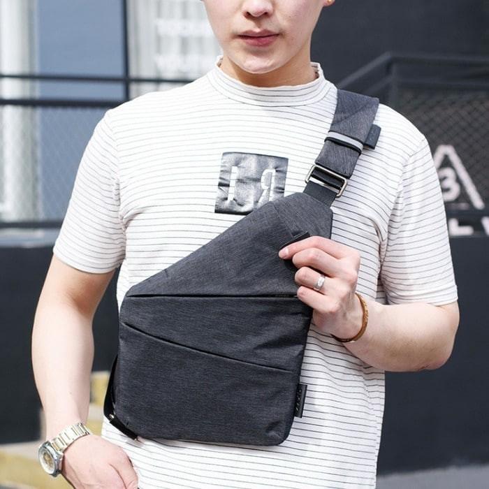 PERSONAL POCKET BAG TAS ANTI COPET SERBAGUNA Tas Selempang Pria HC