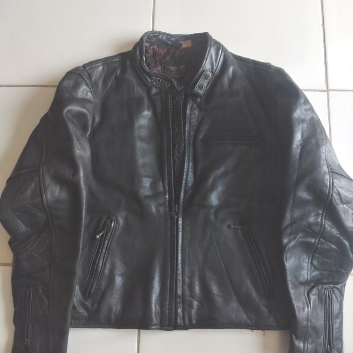 bukan schott caferacer jacket size Medium human beingjapan