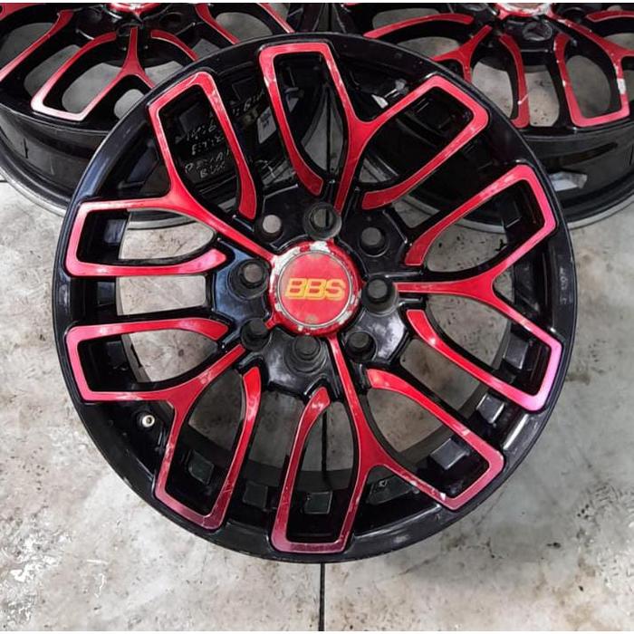 Velg Second Rep. BBS Ring 14 Pcd 4x100/114.3 Brio Agya Calya Ayla Xenia Avanza