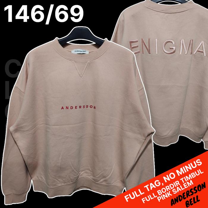 Sweater Salem Pink Andersson Bell/Crewneck Andersson Bell Salem, Bekas