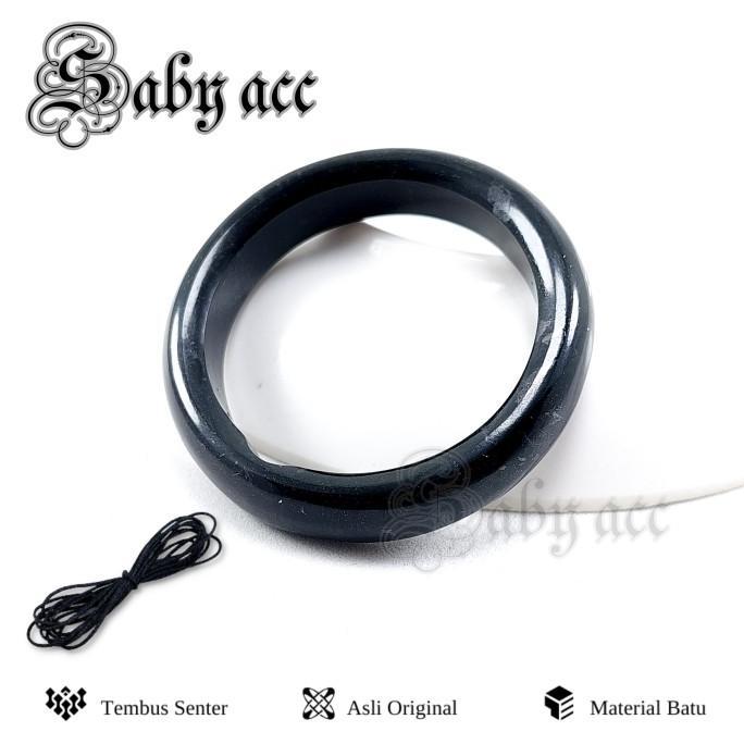 BEST PRODUK CINCIN TERAPI ALAT VITAL PRIA GIOK HITAM BLACK JADE SABY CBJ0004 SELAMAT BERBELANJA