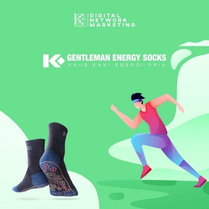 BEST PRODUK KAOS KAKI KESEHATAN TERAPI ORIGINAL KLINK GENTLEMAN ENERGY SOCKS SELAMAT BERBELANJA