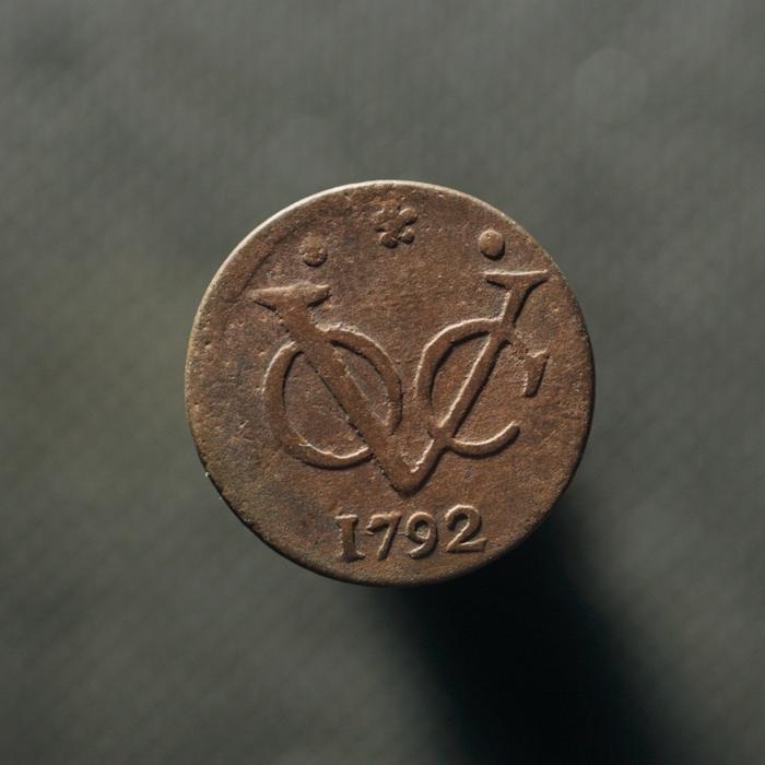 Uang Kuno 1 Duit VOC West Friesland Tahun 1792