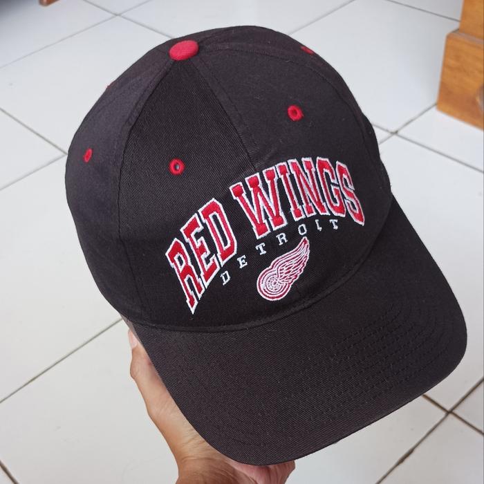 topi vintage nhl red wings
