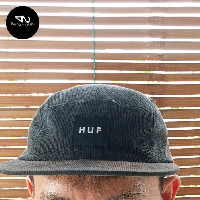 Topi 5 panel HUF Corduroy