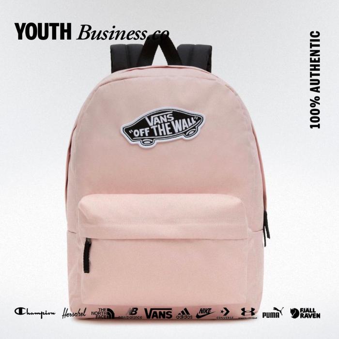 Vans Backpack Realm Pink Cordura 100%original
