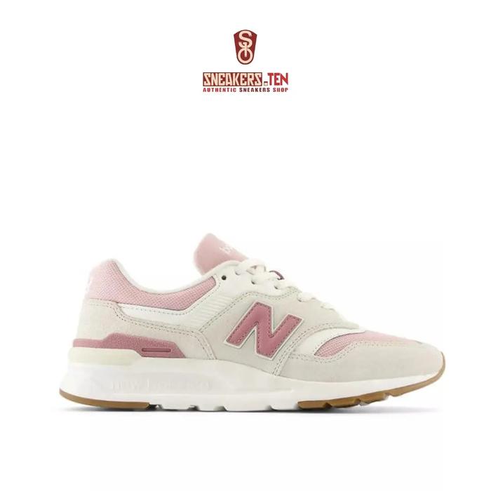 Sepatu Wanita New Balance 997H Cream/Peach/Purple 100% Original