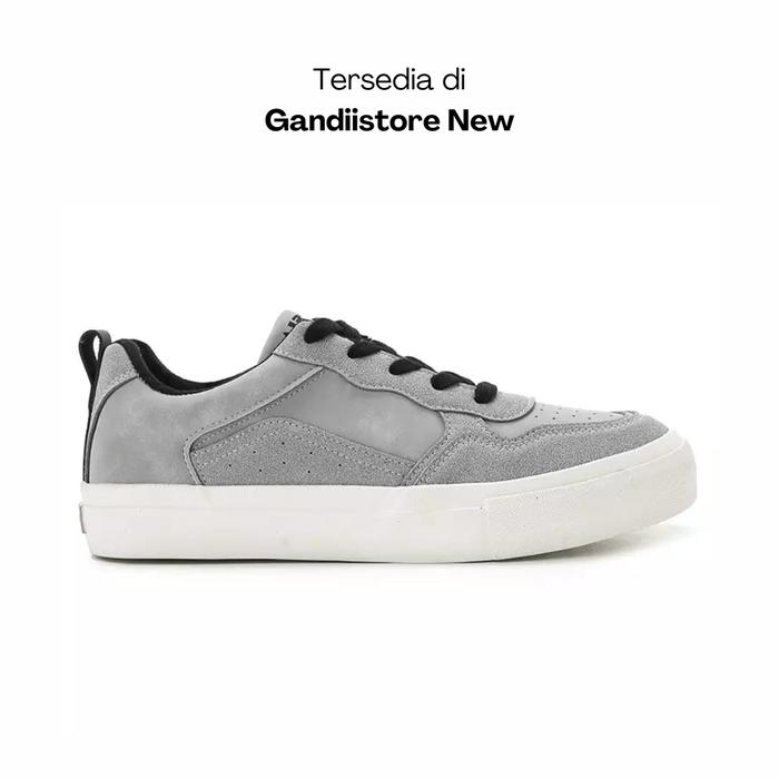 Sepatu Sneakers Pria Airwalk Baria AIWCM240606G Grey Men Original BNIB