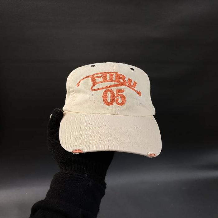 Topi Cap Model Sobel Ripped Unisex Pria Wanita FUBU Original