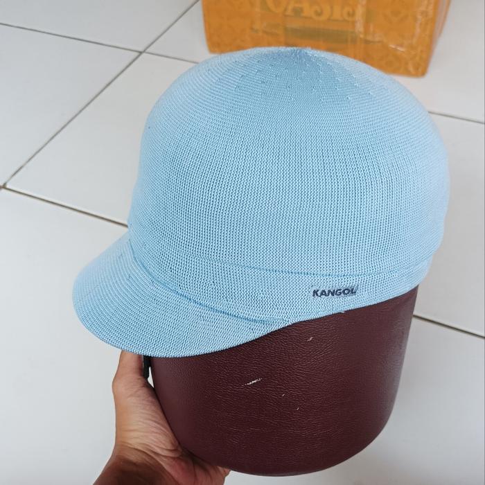 topi kangol visor pendek second