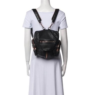Alexander Wang Marti Backpack featuring gold metal preloved Rose Gold Authentic Limited Edition - Un
