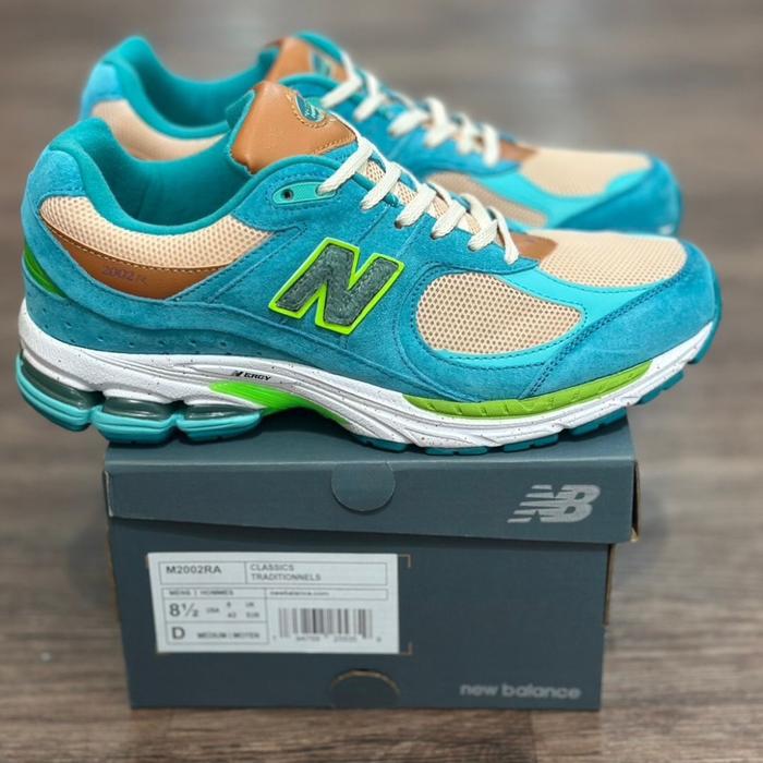 Sepatu Sneakers Pria Wanita NB 2002R PREMIUM Blue