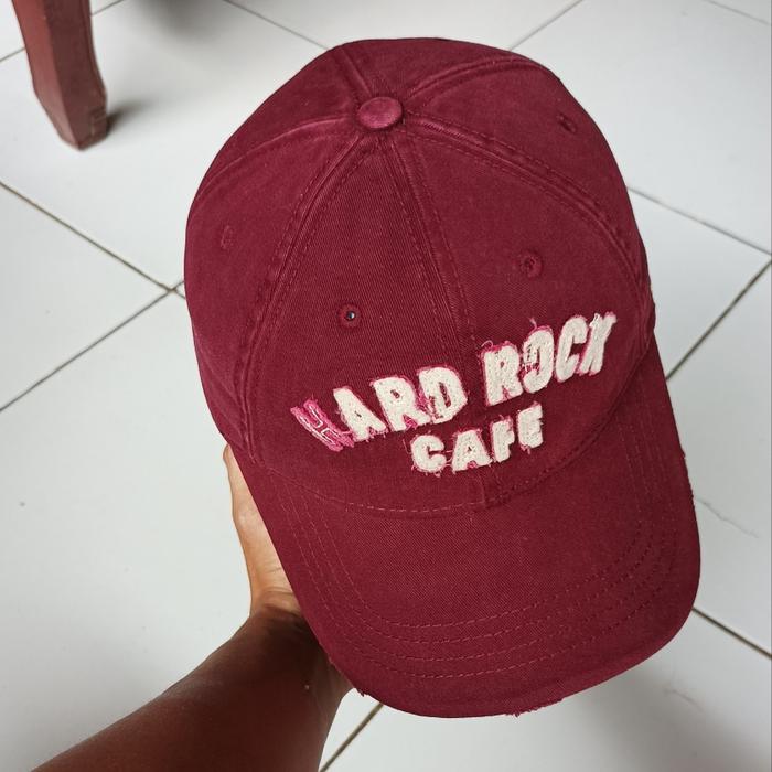 topi hard rock second,topi hard rock 3