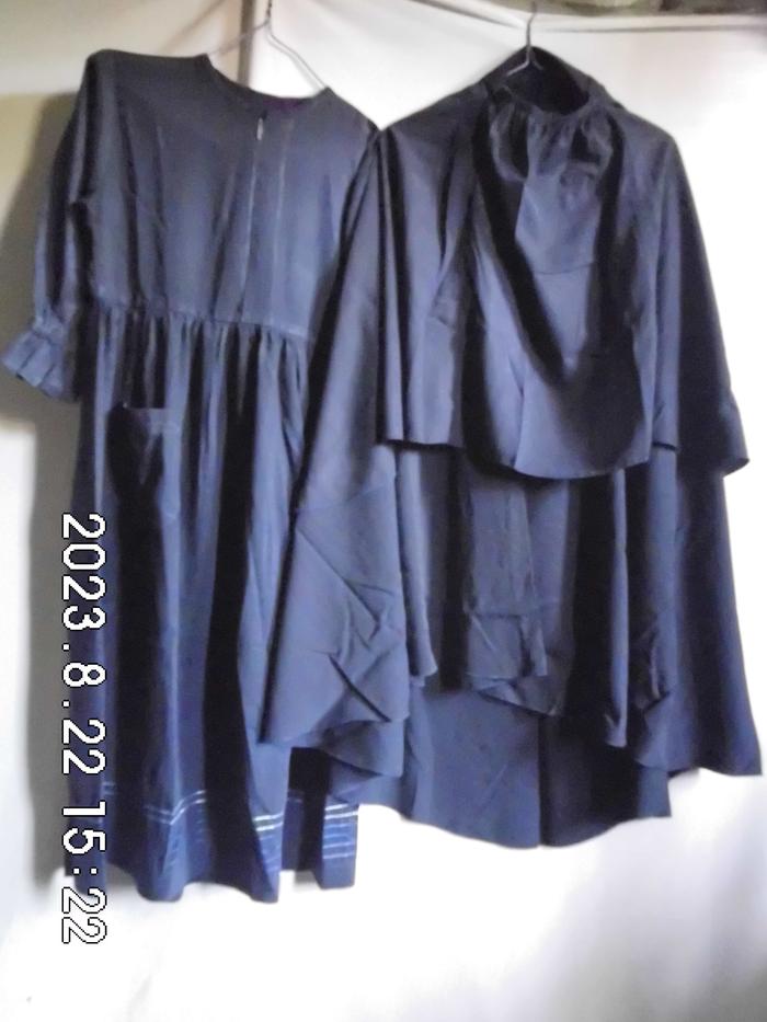 Preloved Setelan Anak Gamis Jilbab Safar Purdah