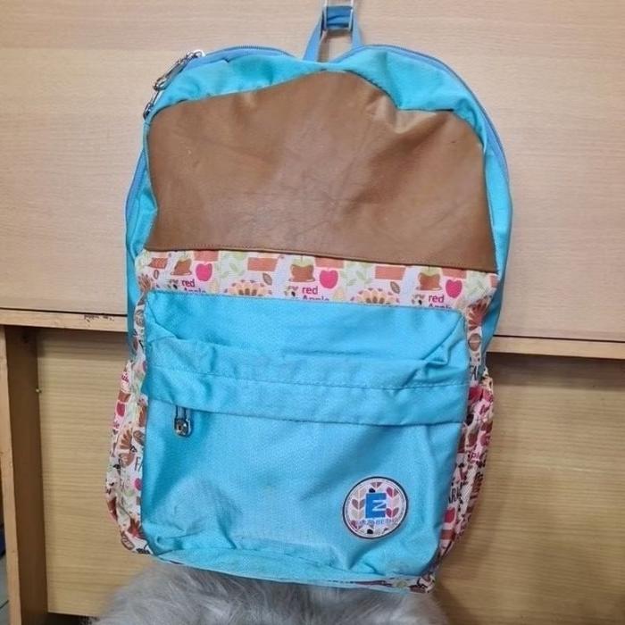 ELIZABETH Tas Ransel & Laptop With Rain Cover Original