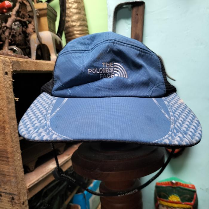 topi The Poloneck Face dewasa,ada tali janggut