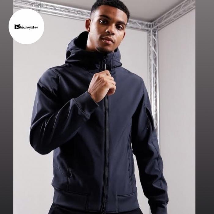 CP Company ShoftShell Lens Jacket Navy XXXL