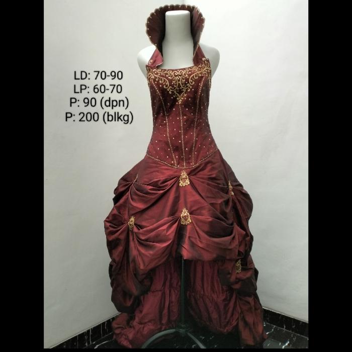 Dress Pesta Princess Luxury Ex Butik