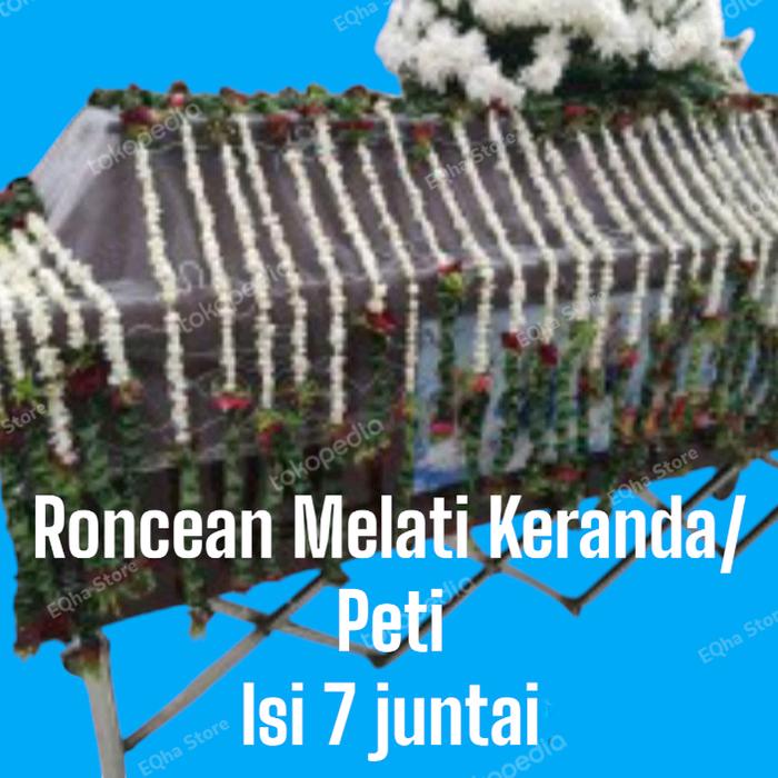 ronce keranda melati peti mati jenazah isi 7 juntai paket hemat