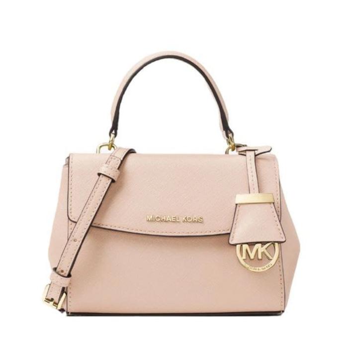 MK Ava xs Satchel Blush Pink