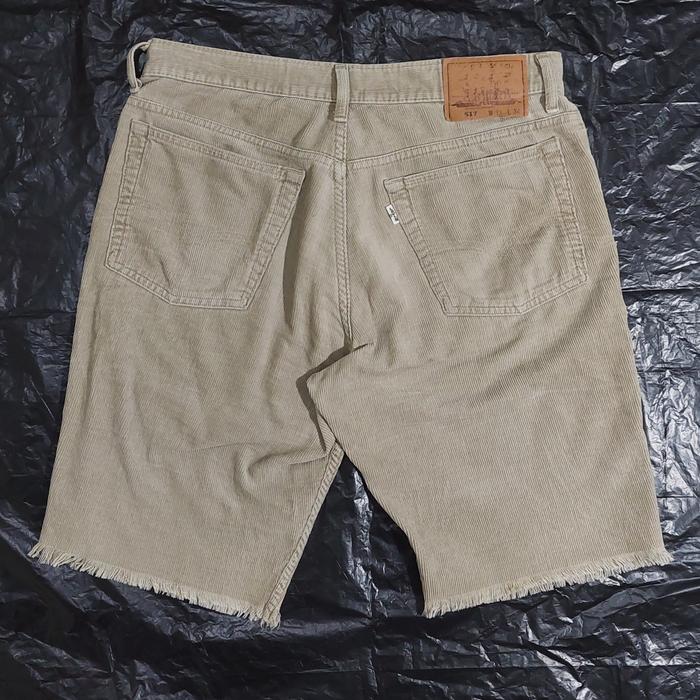 levis 517 corduroy shorts size 33 not kapital visvim 45rpm pure blue denime sugarcane sunsurf ksubi 