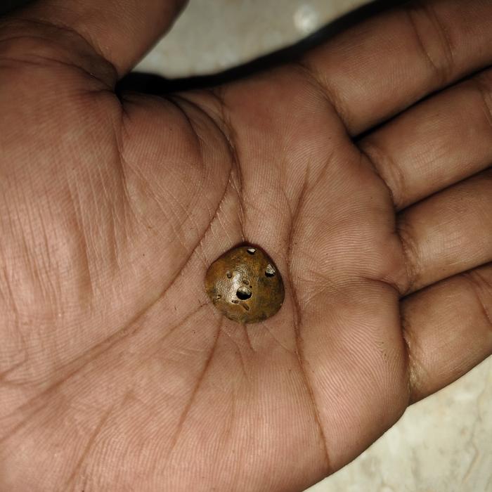 batu mustika bungkem combong aneh antik kecil kuno