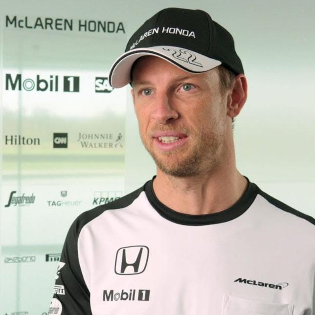 MCLAREN HONDA F1 2015 RARE Jenson Button DRIVER CAP. Topi Unisex