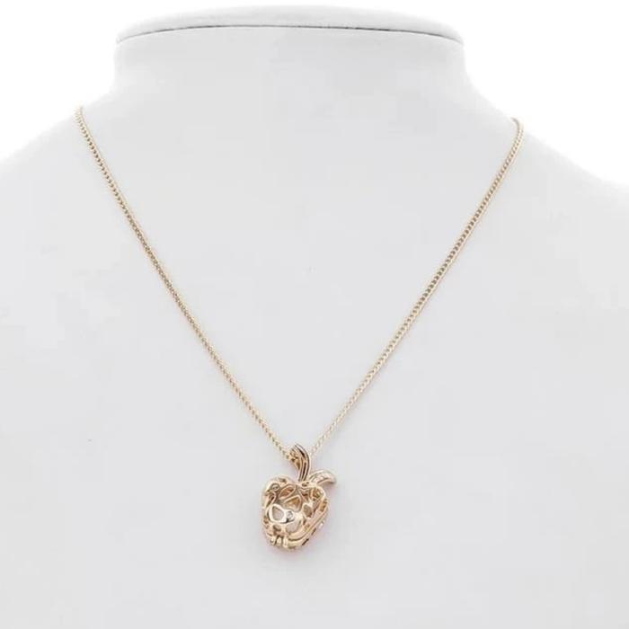 Kalung rose gold Rosy apple