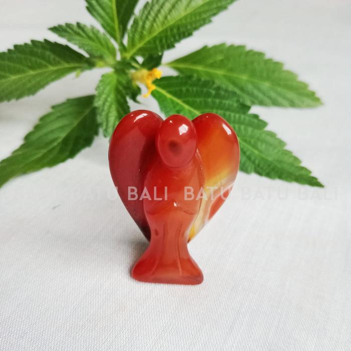 CARNELIAN MALAIKAT / ANGEL 4CM