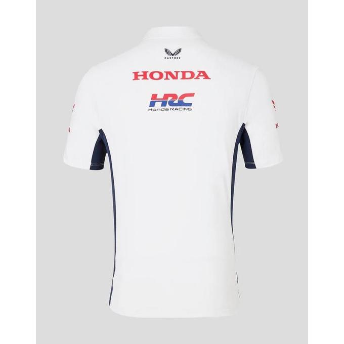 Honda HRC MotoGP 2024 Team Polo. Kaos Polo Pria