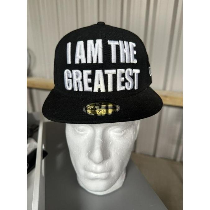 Muhammad Ali RARE I AM THE GREATEST 59Fifty New Era Topi Unisex. Topi
