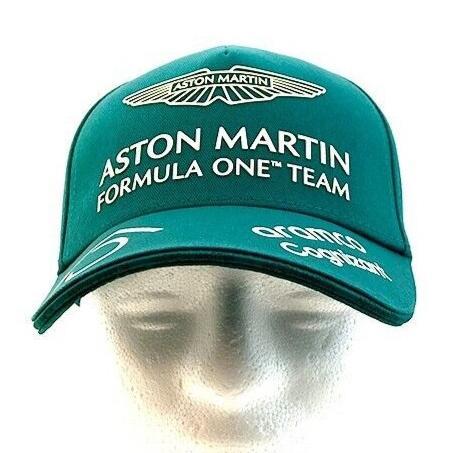 Aston Martin F1 2022 Sebastian Vettel Driver Cap Sponsor. Topi Unisex