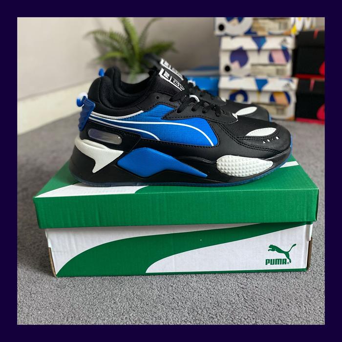 PUMA RS-X / RS X PLASTATION BLACK BLUE