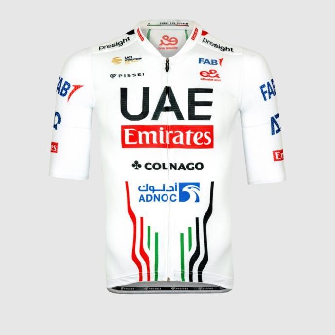 UAE TEAM EMIRATES 2024 MAGISTRALE SHORT SLEEVE JERSEY sepeda pria