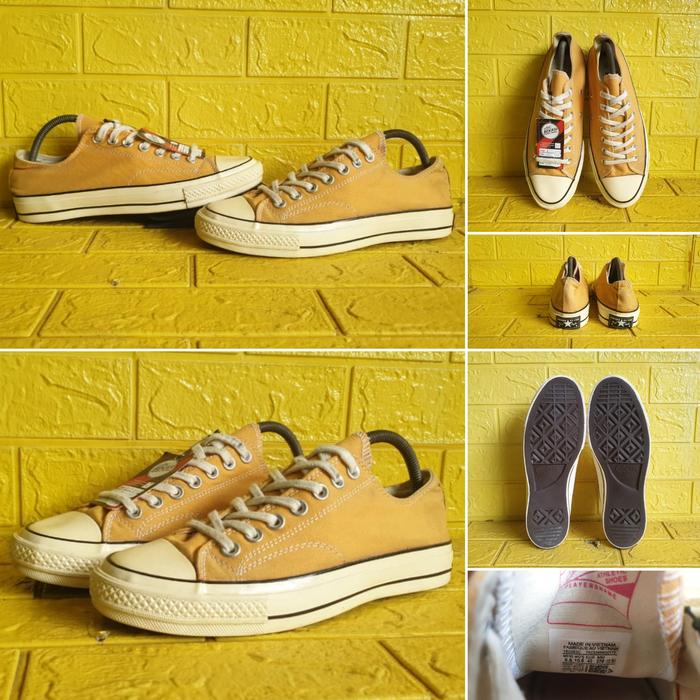CONVERSE CT 70S LOW SUN FLOWER Size 42 (27 cm) SECOND ORIGINAL