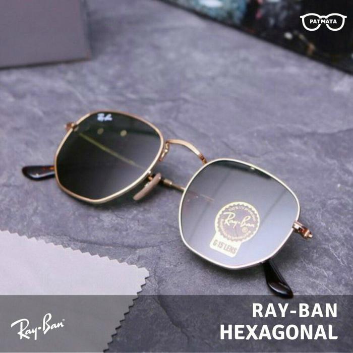 Kacamata Rayban hexagonal rb3548 original