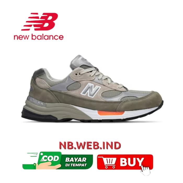 SEPATU NB NEW BALANCE X WTAPS M992WT 100% BNIB