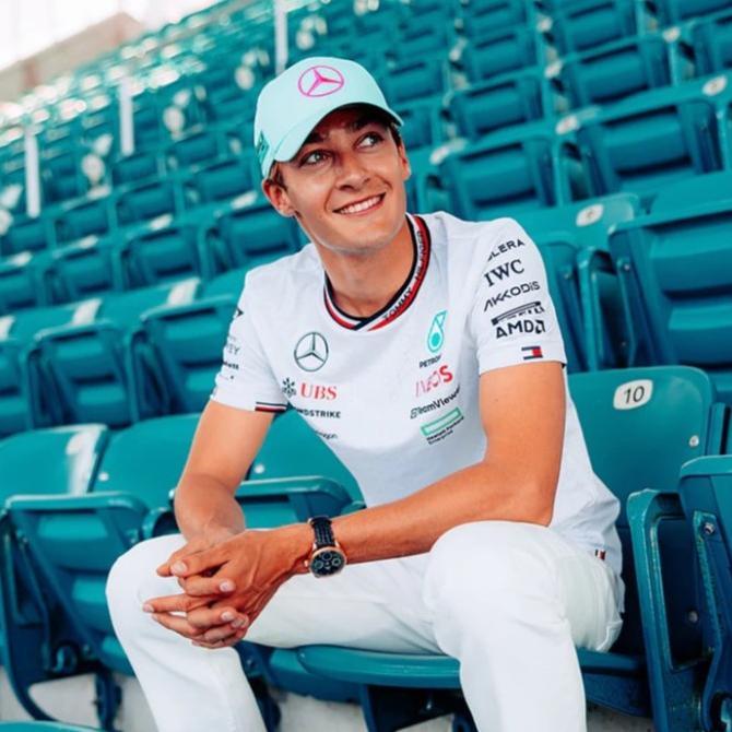 Mercedes-AMG F1 2024 x MDJ Miami GP George Russell Ball Cap. Topi