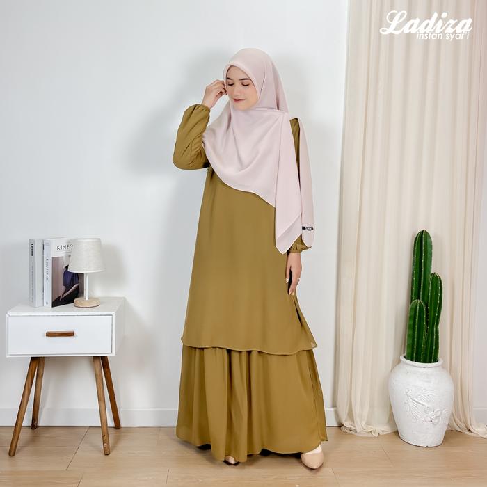 Ladiza Hijab - Gamis GURU PNS ASN PEMDA P3K